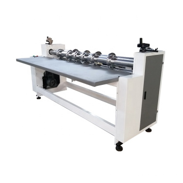 High quality Manual sheet feeder paper creasing machine Paperboard Slitter Scorer Thin Blade Slitting Machine